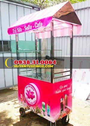 Xe trà sữa nhỏ gọn